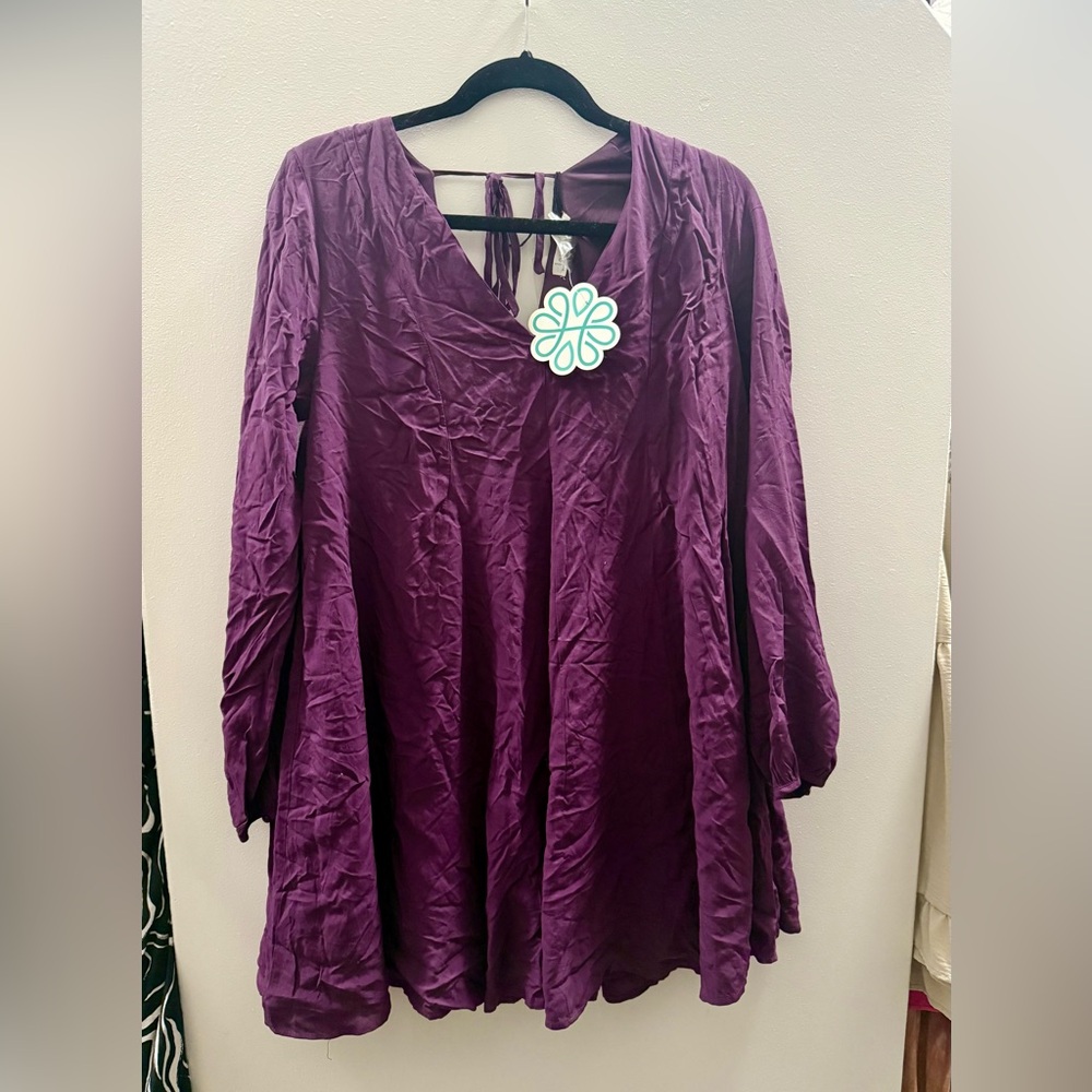 NWT plum boutique dress!…